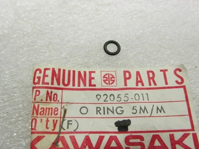 NOS 1967-2001 Kawasaki KD KE G3 J1 MC D1 G4 KH KM KV C2 O-Ring 5mm 92055-011 - Image 1 of 4