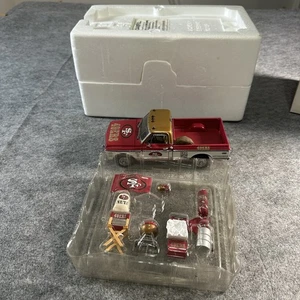 San Francisco 49ers Danbury Mint 1972 ChevyTailgate Pickup Truck 1:24 mit Box - Bild 1 von 11