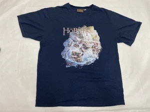 Der Hobbit Smaugs Einöde blaues T-Shirt LOTR Größe XL - Bild 1 von 11