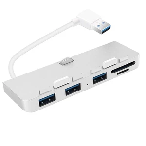 USB 3.0 Hub To 3 Port USB 3.0 SD/TF Card Reader Adapter for iMac 21.5 27 PRO F - Picture 1 of 12