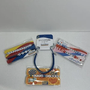 Dutch Bros Armbänder Lot Good energy, Pura Vida, Dutch Luv XOXO Good Vibes - Bild 1 von 6