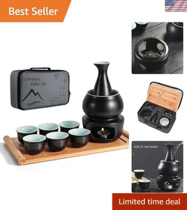 Traditionelles Porzellan Sake Getränkeset, 10-teilig - Bild 1 von 9