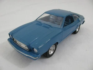 Vintage MPC 1/25 Scale Blue 1974 Ford Mustang II Model Car Dealer Promo Read! - Picture 1 of 8