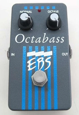 Bajo modelo antiguo EBS octabass octava pedal descendente caja de tonos de bajo pesado Foto 1 de 4