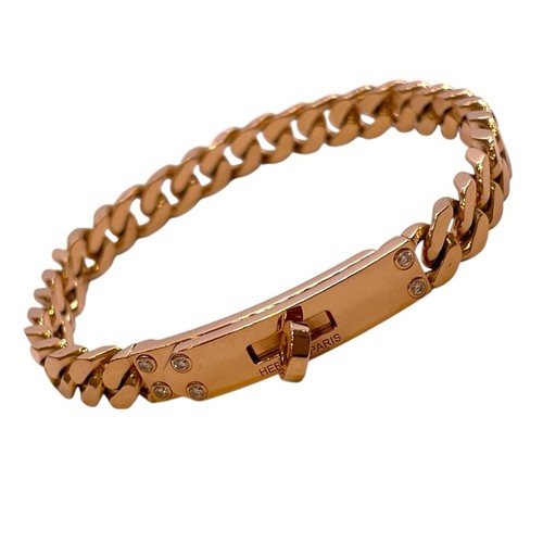 HERMÈS Bracciale HERMES Kelly Gourmet ST 750PG Diamante P0037580
