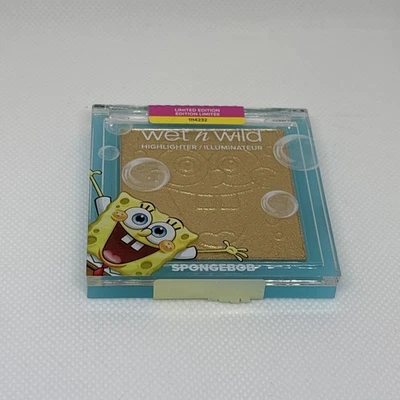 Wet n Wild x SpongeBob SquarePants Gold Shimmer Highlighter NIB - Image 1 of 2