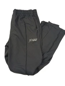 Hidden New York NY Black Size M Track Pants No Drawstring - Picture 1 of 8