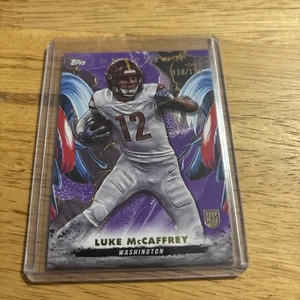 2024 Topps Inception - Luke McCaffrey #173 Purple /125 (RC) - Bild 1 von 2