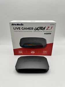 AVerMedia Live Gamer ULTRA 2.1 4K60 Plug & Play Capture Card w/ VRR & HDR - Picture 1 of 3