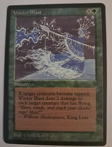 Winter Blast EX Legends MTG Magic the Gathering - Picture 1 of 6