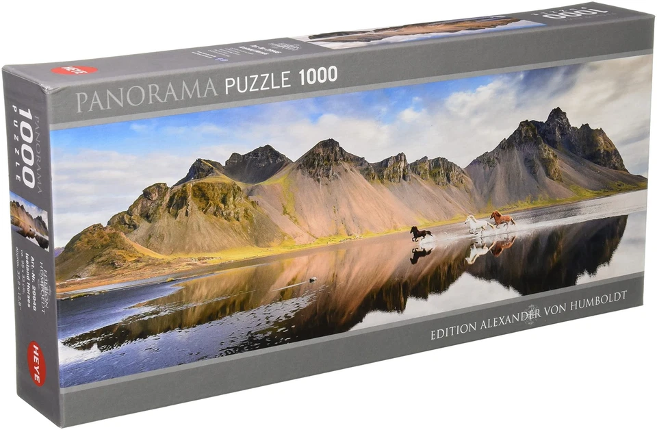 冰岛马匹拼图 1000 Teile HY29946 — 第 1/1 张图片