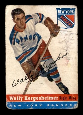 1954 Topps #22 Wally Hergesheimer   GOOD X2961370 - Image 1 of 2
