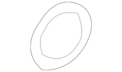 Sello carcasa filtro aceite original Audi N-909-597-01 Foto 1 de 4