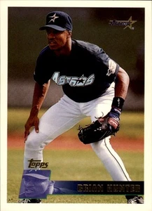 1996 Topps #268 Brian Hunter Houston Astros - Picture 1 of 2