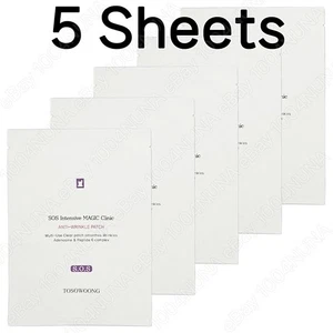 TOSOWOONG SOS Intensive Magic Clinic Anti Wrinkle Patch 5PCS Collagen K-Beauty - Picture 1 of 3