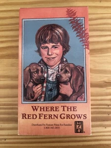 Where The Red Fern Grows (VHS) Feature Films For Families - Bild 1 von 3