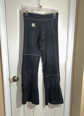 Женские спортивные штаны Margarita Supplex для йоги тренировок с цветами - Изображение 1 из 4