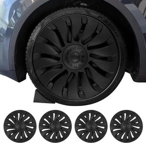 4PCS 19" Wheel Cover Cyclone Symmetrical Hubcap For Tesla Model Y 2020-2023 US - Picture 1 of 7