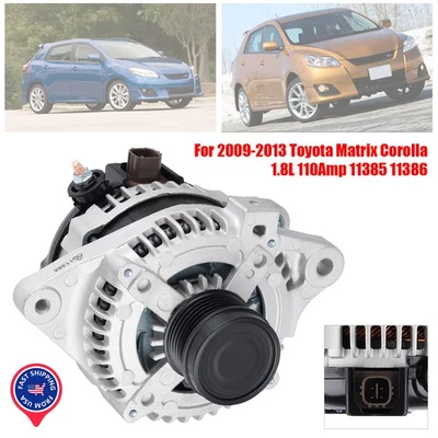 Alternator For Toyota Corolla 1.8L 2009 2010 2011 2012 2013 11577 11385 11386 - Foto 1 de 4
