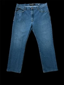 Herren ARIAT Rebar M4 Denim Jeans Relaxed Boot Western Workwear Größe 40 x 32 - Bild 1 von 2