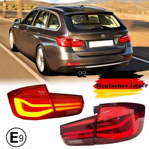 E9 Coppia Fanali Posteriori LED Freno Frecce Per BMW Serie 3 F31 Berlina 2012-2018 - Foto 1 di 8