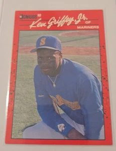 1990 Donruss - Ken Griffey Jr #365 . After Inc in the Copyright on Back - Picture 1 of 2