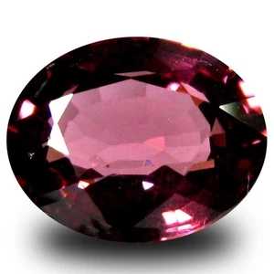 Piedra preciosa granate rodolita rojo rosado 1,35 quilates AAA+ excelente forma ovalada (7 x 6 mm) - Imagen 1 de 1