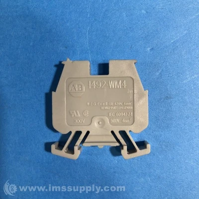 Allen Bradley 1492-WM4 IEC Terminal Block FNFP - Image 1 of 4