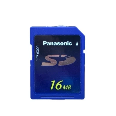 Panasonic 16 MB SD Card Non HC SD Memory Card 16 MB, RP-SD016B - Image 1 of 3