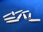  250 B Connectors Alarm Wire Crimp Dolphin style Dry White Beanies