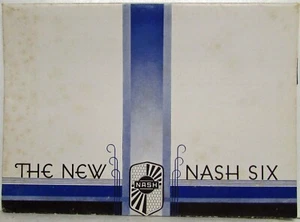 Carpeta de venta original Nash Six 660 1931 especificaciones equipo citas - Imagen 1 de 5