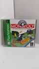 Monopoly (Sony PlayStation 1, 1998) CIB W/ Manual Tested