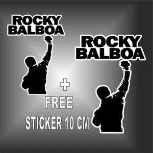 adesivo ROCKY BALBOA sticker aufkleber pegatina+ ADESIVO DA 10 CM IN OMAGGIO - Imagen 1 de 1