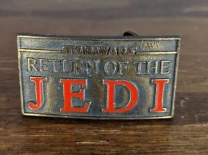 Vintage Star Wars Return Of The Jedi 1982  Belt Buckle Lucas Films By Lee