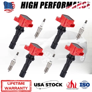 Energy Ignition Coil & Spark Plug for Mazda 3 6 MX-5 Miata CX-7 2.0L 2.3L 2.5L - Picture 1 of 17