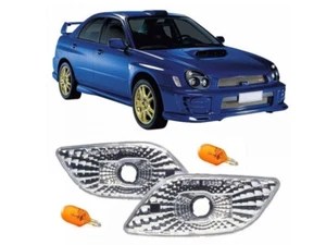 Frecce Indicatori Fanalini adatte a Impreza GD 2001 2002 Bug Eye Design Cromato - Foto 1 di 5