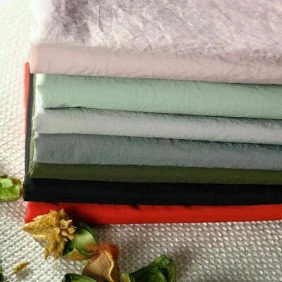 70D Corrugated Nylon Fabric Waterproof Down Jacket Apparel Material By Metre - Image 1 of 4