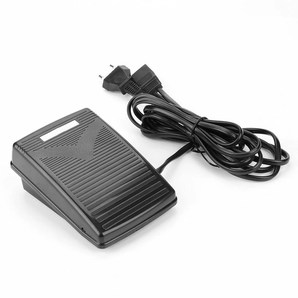110V /220V Sewing Machine Tool Prong Foot Controller Pedal Fits acme JH653 JH350 - Image 1 of 4