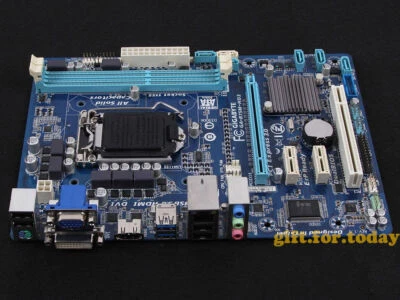 Original Gigabyte GA-B75M-HD3 Intel B75 Motherboard LGA 1155 DDR3 - Image 1 of 4