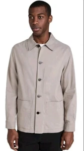 Theory Herren Selk Hausarbeit Langarm Knopfjacke, beige Gr. Medium - Bild 1 von 8
