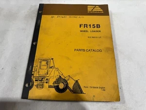 FIAT-ALLIS WHEEL LOADER Model FR 15B Parts Catalog pn#73155636 - Picture 1 of 4