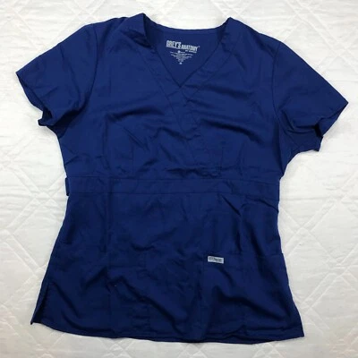 Grey's Anatomy от Barco синий скраб верхний размер M - Изображение 1 из 4