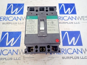 GE TED134070WL 70 Amp 480V 3 Pole Circuit Breaker TED134070 Tested - Picture 1 of 10
