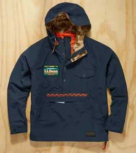 LL Bean x Todd Snyder Herren Anorak 1/2 Reißverschluss Pullover Jacke klassisch marineblau XL - Neu mit Etikett - Bild 1 von 3