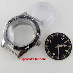 41mm sapphire glass automatic Watch Case fit miyota 8215 NH35 NH36 ETA 2824 2836 - Picture 1 of 10
