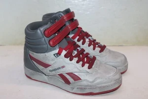 Men Reebok BB 4000 II Mid Alien Romulus Shoes Size 8 White Red Grey 100214359 - Picture 1 of 12