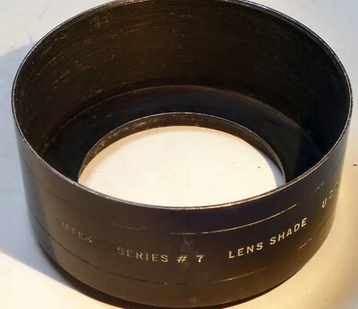 Tiffen Series 7 VII Lens Hood / Shade Metal threaded 54mm - Image 1 of 4