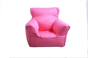 Bolsa de frijoles rosa taladro pequeño asiento de silla dormitorio/sala de juegos/sala de TV - PRECARGADO - Imagen 1 de 2