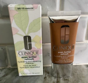 Clinique Even Better Refresh feuchtigkeitsspendende und reparierende Foundation ~ Kastanie WN 110 - Bild 1 von 3