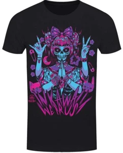 In Kawaii We Trust Black T-Shirt, Gothic Nightmare Girl, Rebel Gift, Pinku Kult - Picture 1 of 4